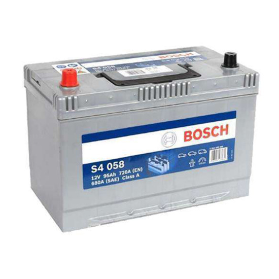 Bosch - 115D31R Right Terminal 12V JIS 95AH - New Car Battery