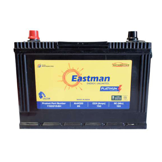 Eastman - 95D31R 12V Right Terminal 95 AH JIS - New Car Battery