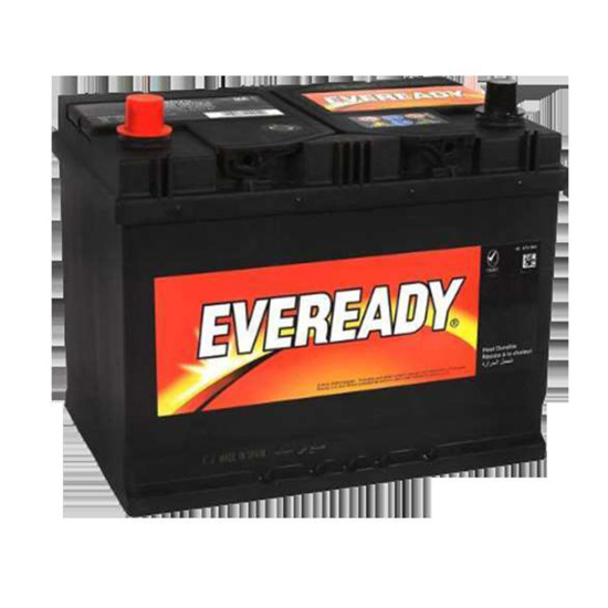 Eveready - 55D23L Left Terminal 12V JIS 60AH - New Car Battery