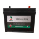 Powertech 12V 100 AH DIN- New Car Battery